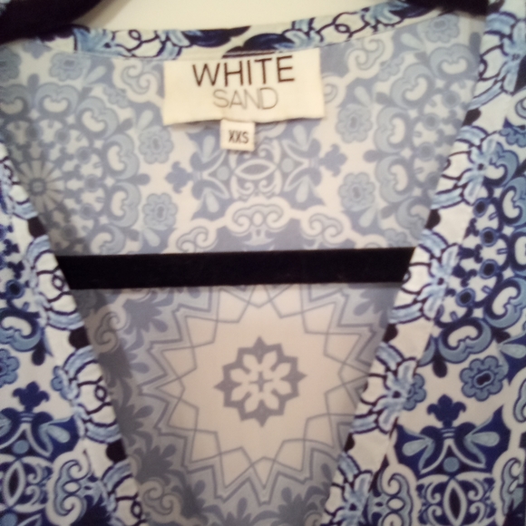 White Sand Boho Hippie Prairie Maxi - Picture 2 of 4